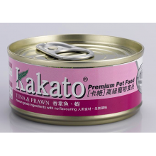 KAKATO 罐頭(吞拿魚+蝦) 170G